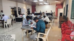 पंचायत समिती तलासरी अंतर्गत १५० दिवस उपक्रम अंतर्गत आस्थापना कर्मचारी यांची सेवा विषयक परीक्षा घेण्यात आली.